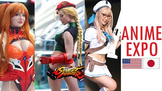 THIS IS ANIME EXPO 2023 BEST COSPLAY MUSIC VIDEO AX 2023 LOS ANGELES COMIC CON COSTUME 4K HIGHLIGHTS [upl. by Chisholm]