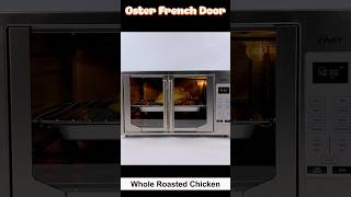 Roasting a whole chicken with Oster French Door Toaster Oven [upl. by Lolita]