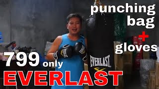 punching bag EVERLAST unbox review [upl. by Retsevlis]