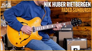 Nik Huber Rietbergen  Faded Sunburst  Brazilian Rosewood Fingerboard [upl. by Noby]