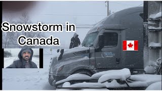 Snowstorm in Canada 🇨🇦 [upl. by Brookhouse755]