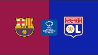 Barcelona vs Lyon  Champions League Final Women’s  Live [upl. by Ettenhoj]