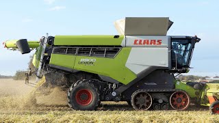 Claas Lexion 8900 harvesting rye  Biggest Claas Combine  Harvest 2023 [upl. by Blaire]