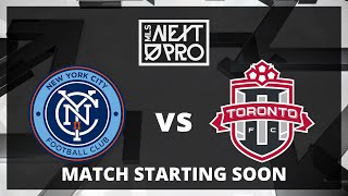 LIVE STREAM MLS NEXT PRO NYCFC II vs TFC II  Sept 11 2024 [upl. by Ellebana]