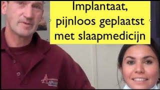 IMPLANTATEN en narcosemedicijn bij bange man [upl. by Romilly198]