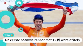 Nieuw record voor Harrie Lavreysen officieel de GOAT [upl. by Acinelav351]