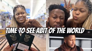 VLOGTOBER  We Are Off To Qatar  Travel Vlog  Room Tour  Mzwandile and Siza [upl. by Aisel]