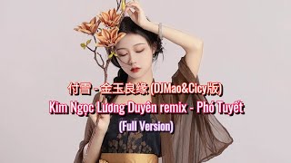 付雪  金玉良缘 DJMaoampCicy版  Kim Ngọc Lương Duyên remix  Phó Tuyết Full Version [upl. by Giustina]