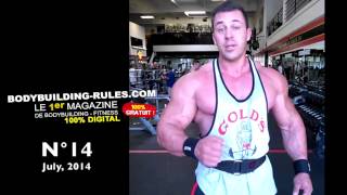 Luca Pennazzoto by Sebastien Large  Gold Gym Venice california for Bodybuilding Rules magazine [upl. by Line]