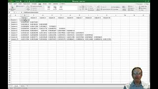 Covariance Matrix in Excel [upl. by Asseneg]