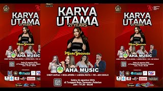 KARANG TARUNA KARYA UTAMA TUNGGAK REJO 21 YEAR  BERSAMA  AHA MUSIC  BINTANG TAMU MIEKE YOLANDA [upl. by Wilow]