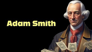 Adam Smith Philosophy  Laissezfaire  Invisible hands  एडम स्मिथ दर्शन  मुक्त बाज़ार [upl. by Dani352]