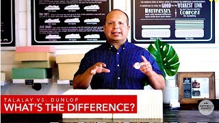 Talalay vs Dunlop Whats The Difference [upl. by Rahs]