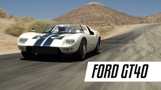 Ford GT40 Prototype At Willow Springs [upl. by Eerdua]