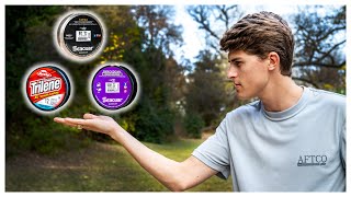 Which Fishing Line Is BEST Monofilament vs Fluorocarbon vs Braid [upl. by Curran466]