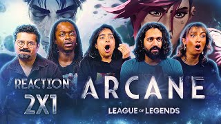 Inside job  Arcane  2x1 Heavy is the Crown  Group Reaction [upl. by Stoneham]