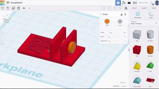 Tinkercad och utskrift hål [upl. by Ellenod551]