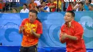 2008 Olympic Mens Teams 2nd Stage China vs Korea Match 3 WANG LiqinWANG Hao vs YOON Jae YoungO [upl. by Sedicla805]