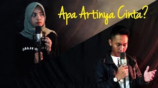 APA ARTINYA CINTA  Melly Goeslaw Ft Ari Lasso  Fauzandwitjahja amp Putri Mutiara COVER [upl. by Ettenal]