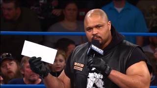 Aces and 8s Have a few Things to Say to Open IMPACT WRESTLING  April 4 2013 [upl. by Tiertza]