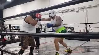 Round 1 2024 Las Vegas Masters Boxing Championship El Toro Vs Matthew McGurk [upl. by Jago52]