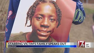 Family of SE Raleigh High School stabbing victim speaks out [upl. by Yreved]