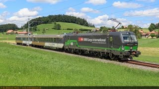 Siemens Vectron Testfahrten in der Schweiz [upl. by Karie]