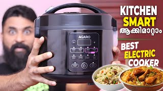 Best Electric Rice Cooker  Electric Rice Cooker Malayalam  AGARO Regal Electric Rice Cooker Review [upl. by Kreda]