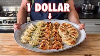 1 Dollar Dumplings 3 Ways [upl. by Ricky]