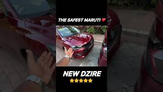 New Dzire Got 5 star Safety Rating In GNCAP ❤️ [upl. by Yarg462]