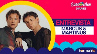 🇸🇪 Marcus amp Martinus  Unforgettable ENTREVISTA a los representantes de Suecia en Eurovisión 2024 [upl. by Ruben]