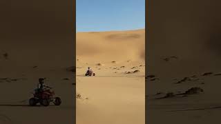 Quad Biking through Sand Dunes  Dune7 Walvis Bay  Namibia [upl. by Arndt]