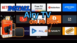 How to Install Airy TV on Android TV or Firestick [upl. by Eimas]