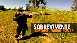 Manada Airsoft  Operação Sobrevivente Cortado  Taguatinga DF [upl. by Nosral]