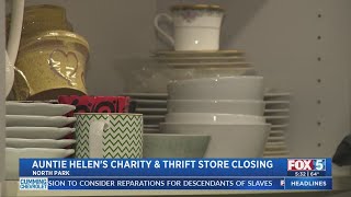 Auntie Helens Charity Thrift Store Closing [upl. by Aekim]