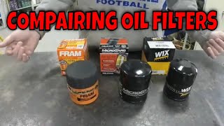 OIL FILTER COMPARISON  WHATS INSIDEGOOD vs BAD FILTERS [upl. by Enitnatsnoc]