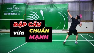 Kỹ Thuật Đập Cầu Lông Cơ Bản CÁCH ĐẬP CẦU LÔNG CHUẨN cho NGƯỜI MỚI CHƠI [upl. by Elledoj433]