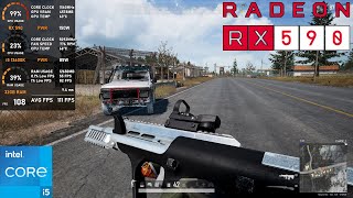 RX 590  PUBG Tested in 2024 [upl. by Mozelle]