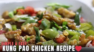 Kung Pao Chicken Recipe By Chef Yusra Mini World ❤️ [upl. by Ynaffets888]