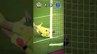 GW10 Highlight Southampton vs Everton shorts premierleague highlights football [upl. by Gertrude]