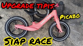 Pushbike United Picabo Upgrade Tipis untuk Race  Bisa [upl. by Fabiano]