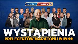 Wystąpienia prelegentów Maraton WIWN®  Wojciech Orzechowski [upl. by Johna]