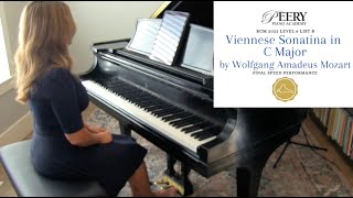 Viennese Sonatina in C Major IV Finale by WA Mozart RCM Level 6 List B 2022 Celebration Series [upl. by Eihtur]