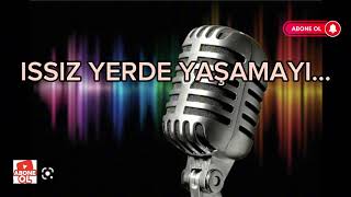 KİMSESİZLER ÜLKESİ Mİ E karaoke gökhandoğanay seyfidoğanay eserin sözleri açıklamada [upl. by Drazze70]