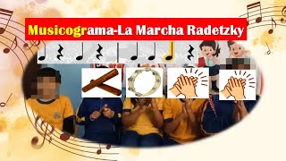 Musicograma  La Marcha Radetzky  Johann Strauss 1848 [upl. by Aihn191]