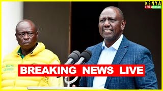 LIVE  Ruto addressing the Nation Now amid Gachagua impeachment in Nairobi County [upl. by Waylen]