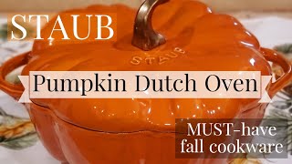 Everything You Need to Know about the Staub Pumpkin Cocotte [upl. by Magel]