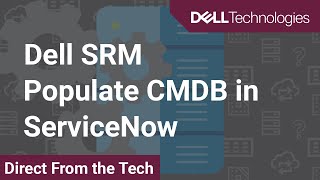 How to automate CMDB population in ServiceNow using REST API for Dell Storage Resource Manager [upl. by Anair625]