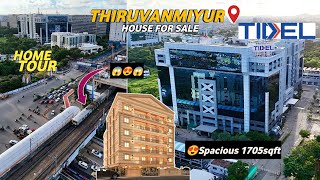 😍Spacious Flats for sale in Chennai Thiruvanmiyur💥Close to TIDEL amp DLF Downtown😱CMDA amp RERA🏡 [upl. by Beichner]