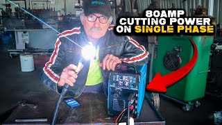 Unbelievable Power Bestarcs 80 Amp Plasma Cutter [upl. by Ajnotal]